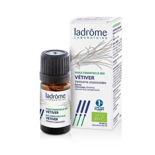Les indispensables du jardin：Huile essentielle de vétiver Drôme Provençale - 5 ml
