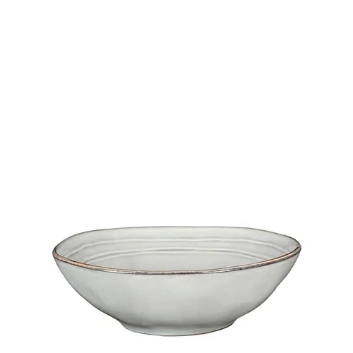 Sélection maison：Saladier Tabo coloris gris en grès - Ø 20 cm