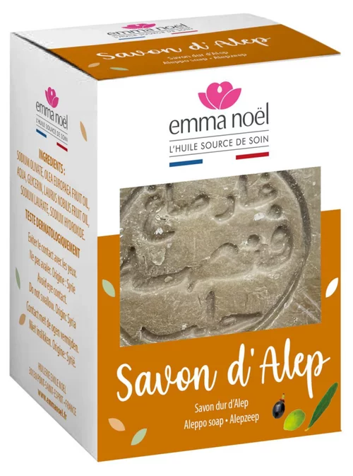 Pour vos projets jardin:Savon Alep Bio Emma Noël - 200 g