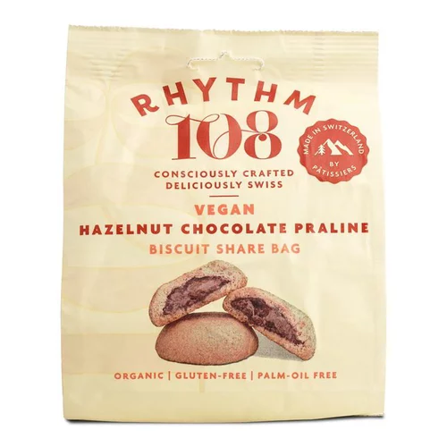 Jardin en douceur:Biscuits fourres bio choco noisette Rythm 108 - 135 g