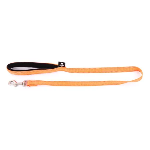 L’essentiel pour le jardin:Laisse pour chien orange Martin Sellier neo+ - 100 cm