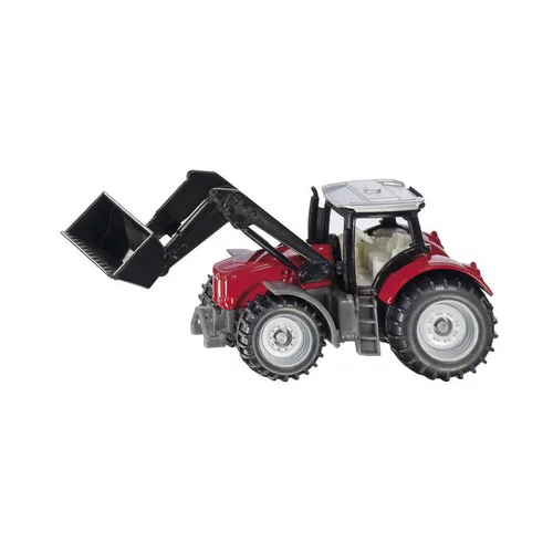 Jardin et loisirs:Massey Ferguson avec chargeur frontal Siku - echelle 1/64e