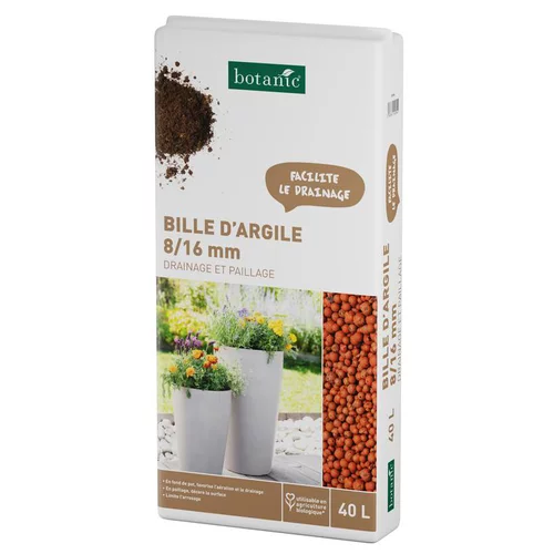 Bien pensé extérieur：Billes d'argile 8/16 mm botanic® - 40 L