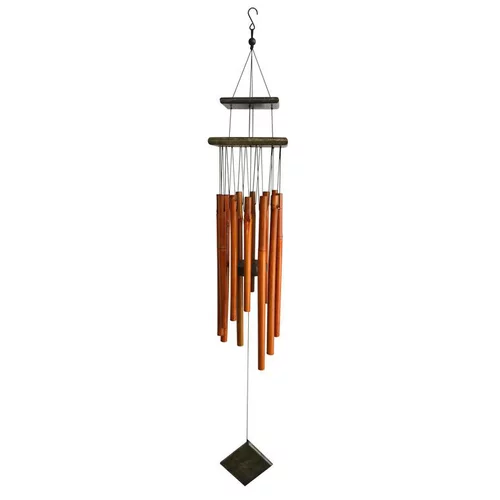 Pour compléter votre jardin:Carillon bambou pagode, 83x12 cm