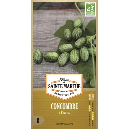 Esprit jardin:Graines de Concombre à confire bio Ferme de Sainte Marthe - graines à semer