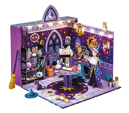 Pour un extérieur bien équipé:Jeu Magic School L’atelier des sorciers Janod