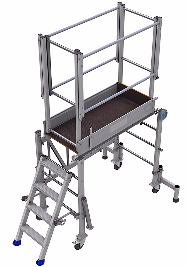 Escabeau PIRL roulant – Hauteur de travail maximum 3.15m | PIRLNMP