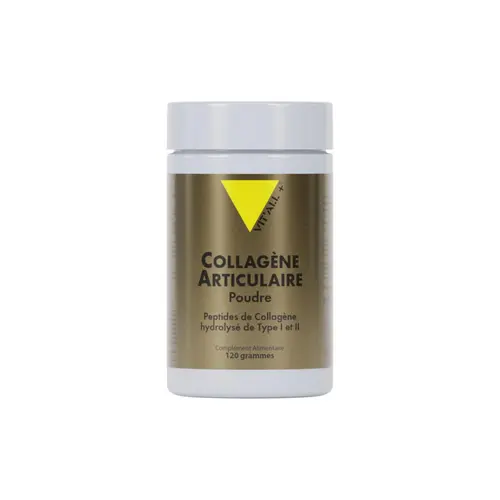 Solution nature:Complément alimentaire bio en poudre Vit’All+ Collagène articulaire -120 g