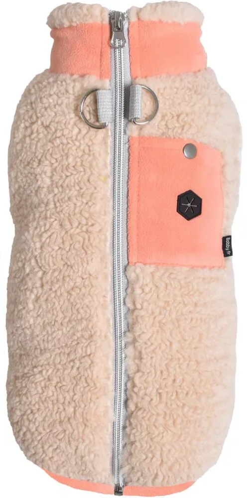 Accessoire jardin：Pull pour chien coloris corail Bobby Alpaga - Taille 36M