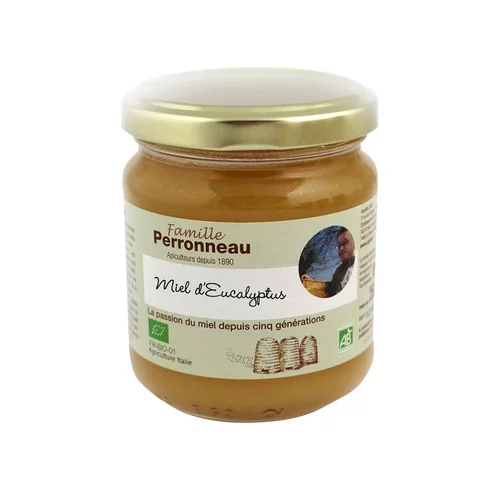 Pour l’univers du jardin：Miel d’eucalyptus bio Apidis - 250 g