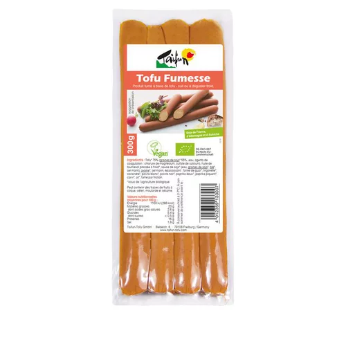 Une solution pour le jardin:Saucisse Tofu Viennoise - 300 g