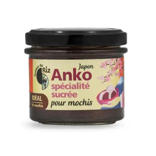 Pour mieux organiser votre jardin:Spécialité sucrée pour mochis Anko haricots azuki Autour du Riz - 100 g