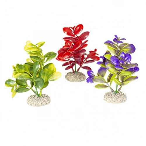 Idée extérieure:Plante artificielle crassula, divers coloris, AQUA DELLA, modèle M - 16cm