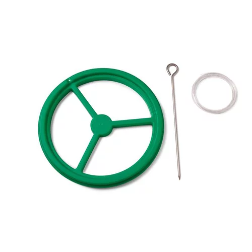 Pour la maison et le jardin:Anneau d'alimentation flottant pour bassin coloris vert Pontec PondoFeed Ring