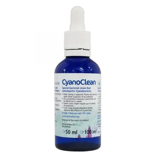 Utile pour l’extérieur:Solution anti-cyano naturelle, sans danger Korallen-Zucht Cyano Clean - 50ml