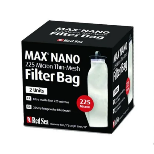 Extérieur déco：Sac filtre nylon 225 micron RED SEA pour Max Nano - lot de 2