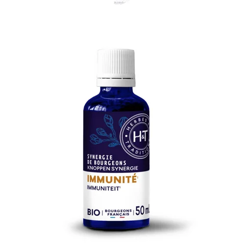 Simple dehors:Complément alimentaire synergie gemmo immunité bio Herbes et Traditions - 50 ml