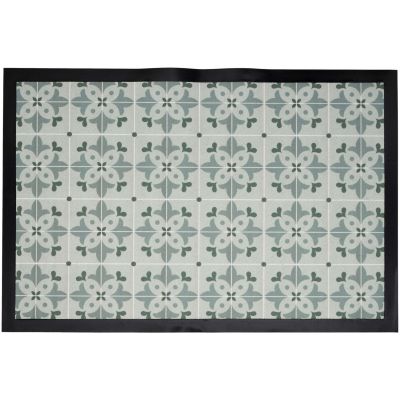 Tapis en PVC imprimé mosaique 40 x 60 cm