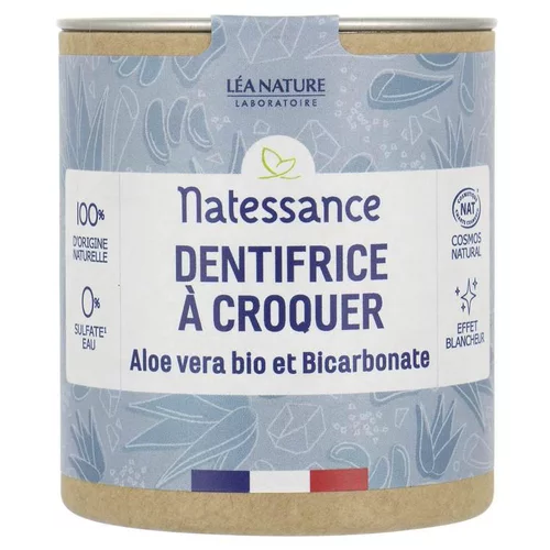 Sélection utile:Dentrifice à croquer aloe vera et bicarbonate Natessance - 52 g