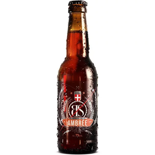 Nature maison:Bière BS ambrée bio Brasseurs Savoyards - 33 cl