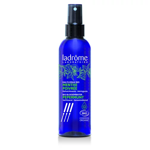 Jardin facile：Eau florale menthe poivrée en flacon bleu Drôme Provençale - 200 ml