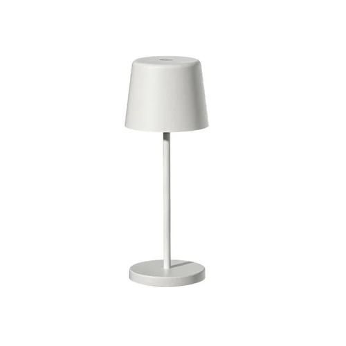 Un choix malin pour l’extérieur:Lampe touch Kelly en aluminium Batimex - Ø 8 x 22 cm
