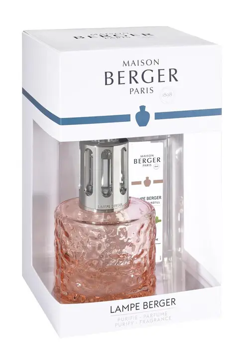 Esprit végétal:Coffret lampe Berger Mirage Nude parfum Home Sweet home– 250 ml