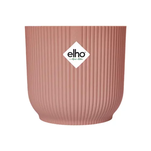 Pour embellir vos extérieurs:Cache pot rose poudré Elho Vibes fold - Ø 18 cm