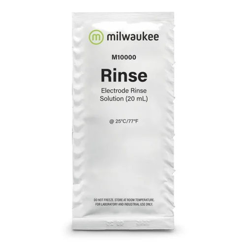 Déco pour le jardin:Solution de rinçage pour électrodes, spécifique M10000B - MILWAUKEE - 20ml