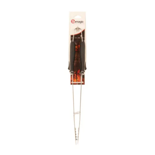 Pour profiter pleinement de l’extérieur：Pince en acier inoxydable Somagic avec manche soft touch - 42,5 cm