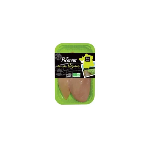 Pour les espaces verts:Filet de poulet noir 100% Bio (prix au kilo)