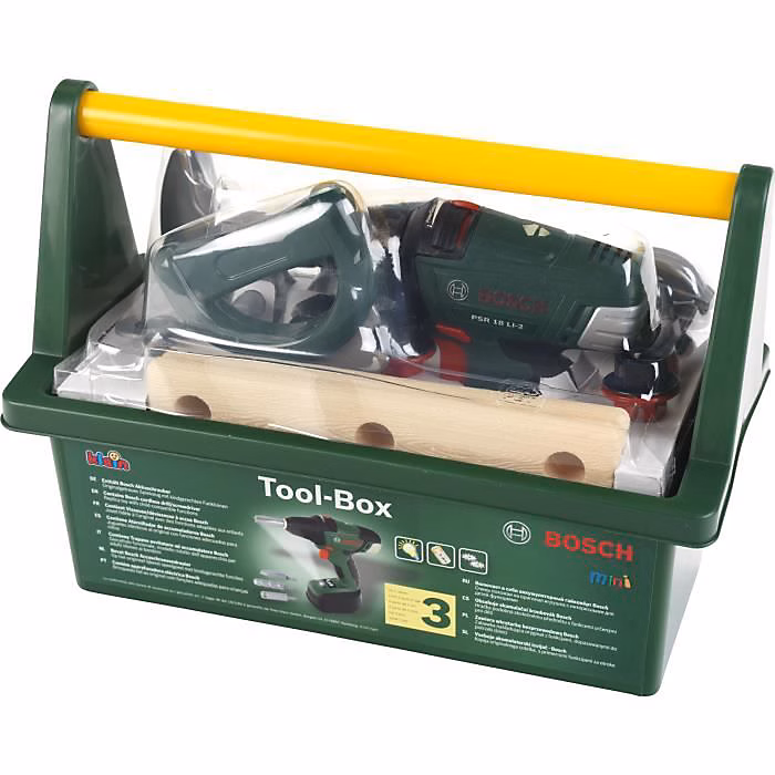 Caisse a outils Bosch avec visseuse électronique et accessoires – KLEIN, 8520