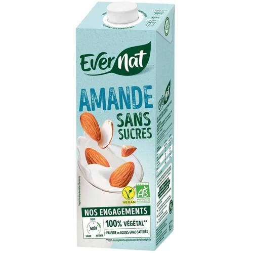 Pour mieux aménager votre jardin：Douceur amande sans sucres ajoutés 1 L EVERNAT