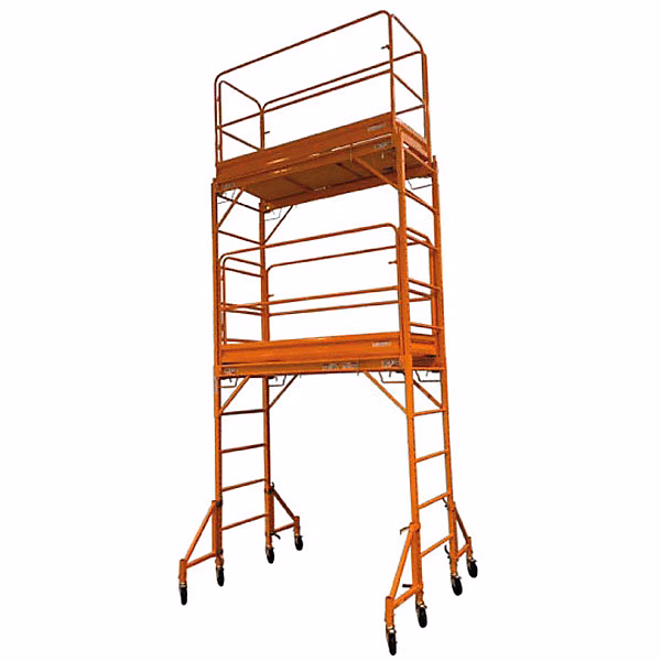 Echafaudage roulant acier – Hauteur travail max 5.60m, 9901A0900