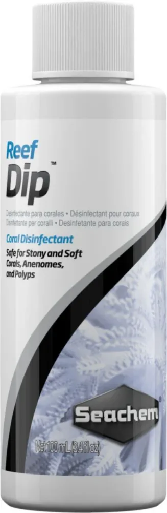 Adapté au jardin：Désinfectant de corail pour aquarium récifal Seachem Reef Dip - 100 ml