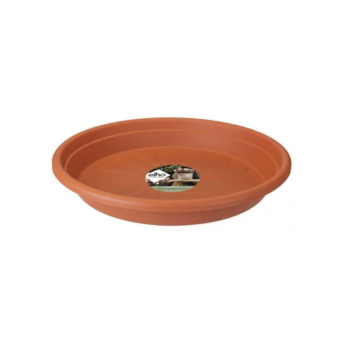 Idée au jardin：Soucoupe Ronde couleur terre cuite - Ø 40x5.8 cm