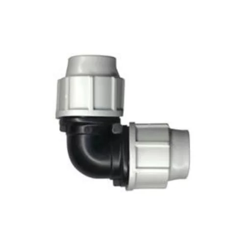 Un plus pour vos extérieurs:Raccord de compression avec coude égal Plasson Ø 20 mm