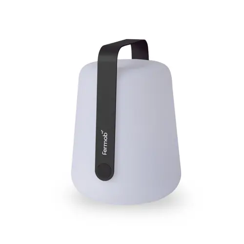 Bien pensé extérieur：Lampe Balad² coloris noir carbone Fermob - Ø 19 x 25 cm
