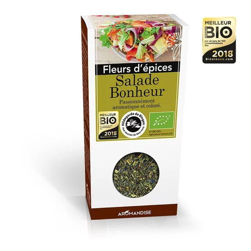 Jardin quotidien:Fleurs d'épices salade bonheur bio HILD GAR