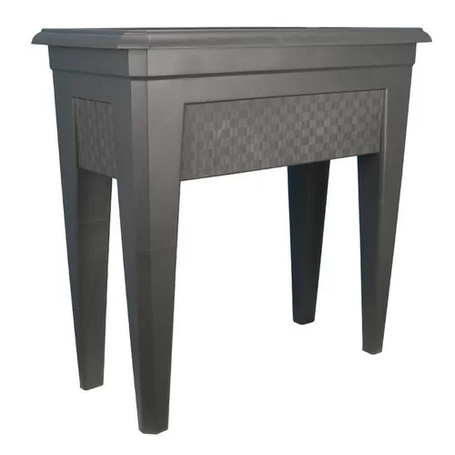 Pour vos espaces：Potager sur pieds coloris gris 42 litres Riviera Izigarden - 59,50 x 33 x 73,5 cm