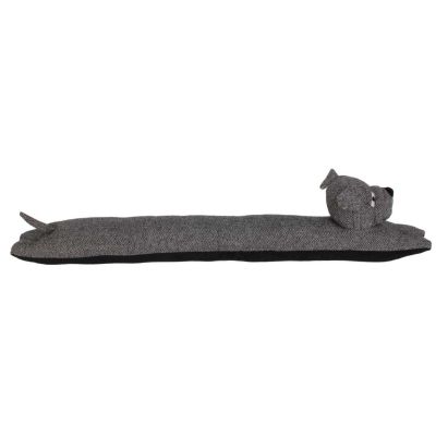 Boudin de porte Chien 85 cm (Noir)