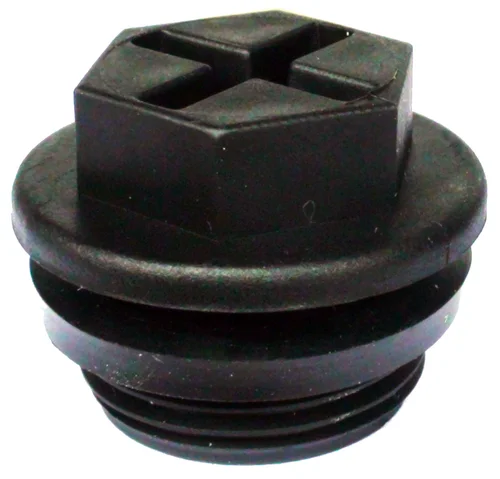 Une idée pour votre jardin:Bouchon de vidange noir pour cuve