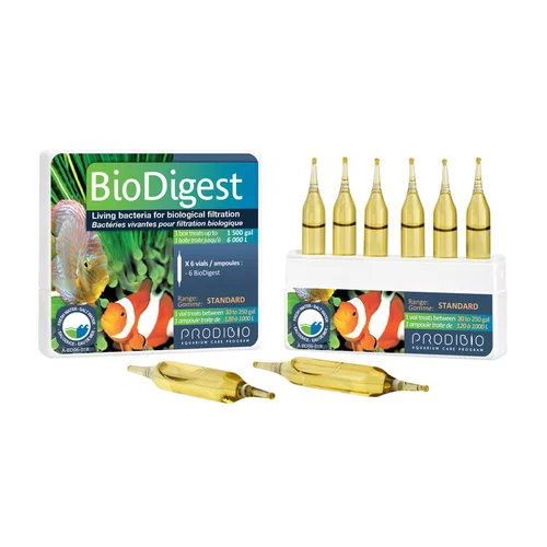Essentiel extérieur:Traitement d'eau douce Prodibio BioDigest - 6 ampoules