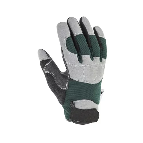 Essentiel pour le jardin：Gants de jardinage Strong coloris vert