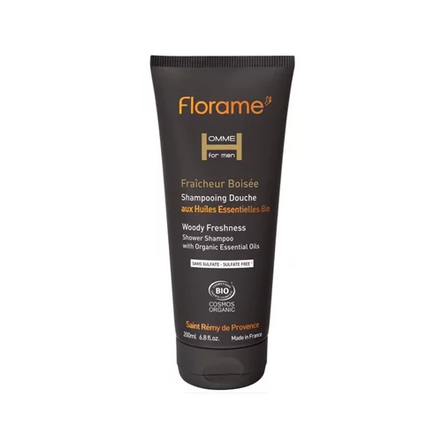 Fonctionnel au jardin:Gel douche Corps et Cheveux Fraîcheur boisée homme – 200 ml