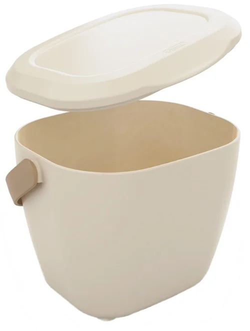 Confort nature:Seau à compost de cuisine coloris beige Hozelock - 3,5 L