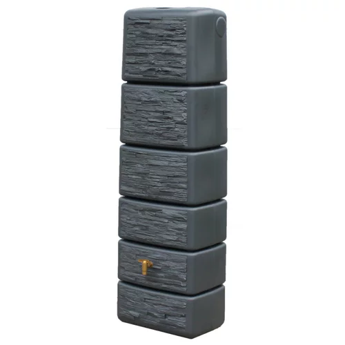 Jardin nature:Cuve murale avec robinet coloris gris granit Graf Slim Stone – 330 L