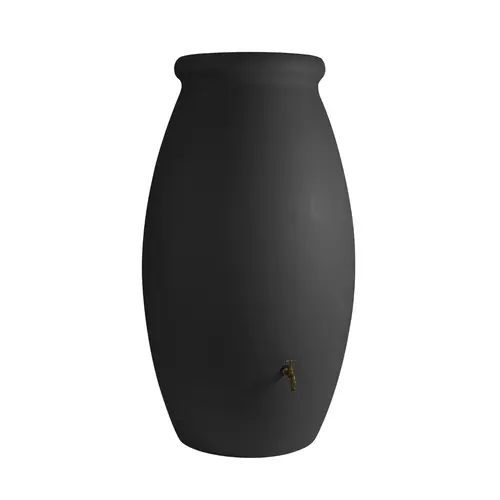 Solution simple：Récupérateur d’eau coloris anthracite Bellijardin Jarre – 500 L