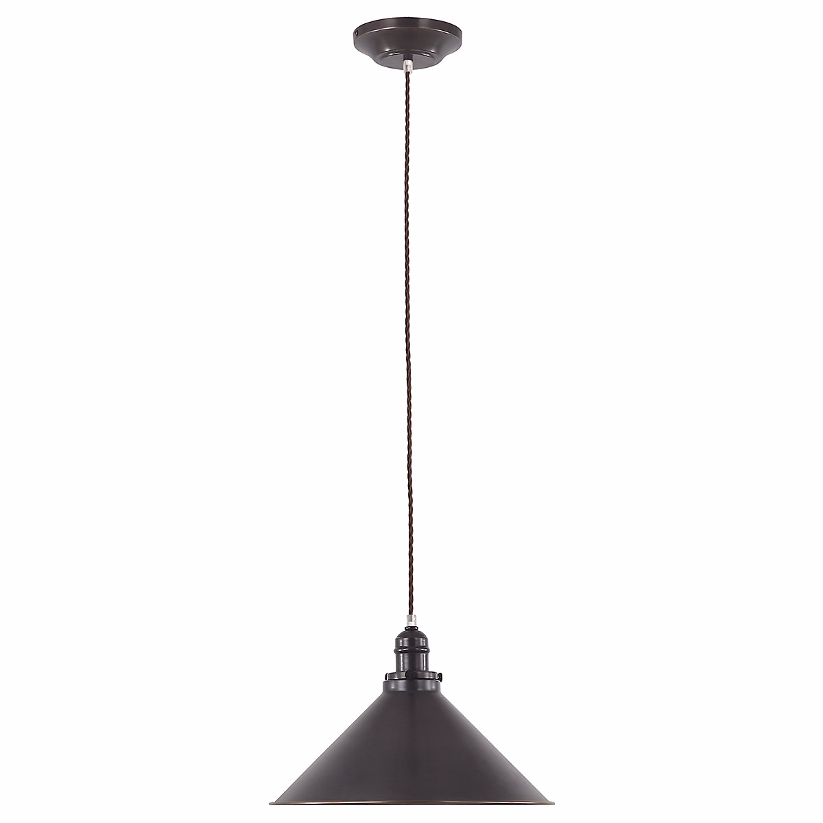 Elstead Provence – Plafonnier à 1 Lumière Dome Bronze Vieilli | E27