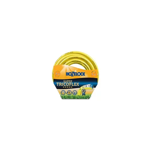Parfait pour le jardin:Tuyau super tricoflex coloris jaune Hozelock - 25 m x Ø 19 mm